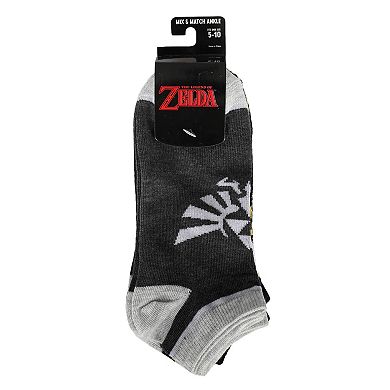 Women's Nintendo The Legend Of Zelda 5-Pack Ankle Socks