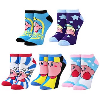Women's Nintendo Kirby 5-Pack Ankle Socks