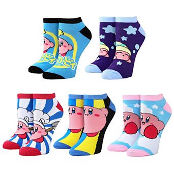 Women's Nintendo Kirby 5-Pack Ankle Socks