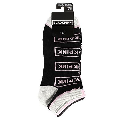 Women's Blackpink Members 5-Pack Ankle Socks