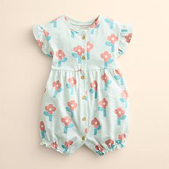 Kohls baby girl outlet rompers