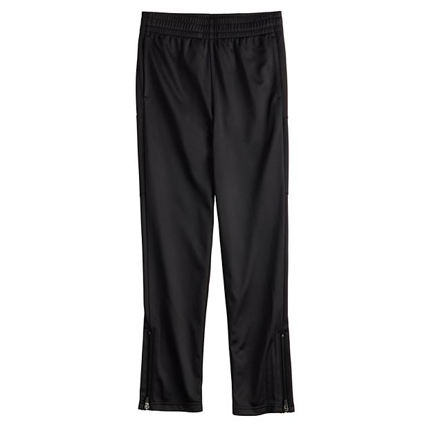 TEK GEAR Tricot Pants Joggers Boys pockets Sz MED (10-12) Mineral Black NEW