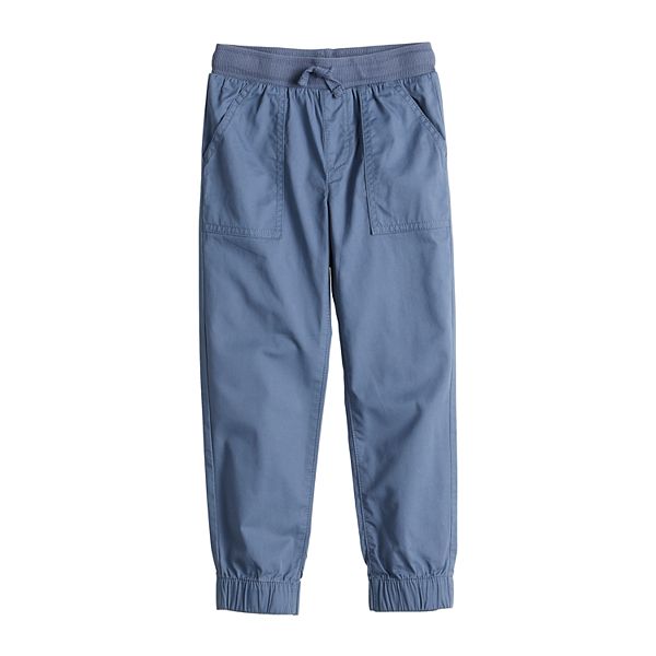 Boys 4-12 Jumping Beans® Pull-On Twill Jogger - Blue (12)