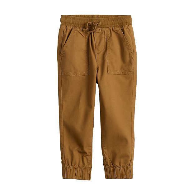 boys twill joggers, boys bottoms