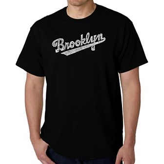 Brooklyn Neighborhoods - Men's Word Art T-shirt
