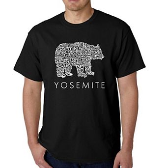 Yosemite Bear - Men's Word Art T-shirt