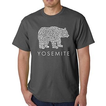 Yosemite Bear - Men's Word Art T-shirt