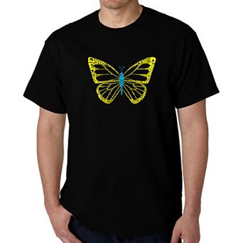 Butterfly - Men's Word Art T-shirt