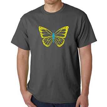 Butterfly - Men's Word Art T-shirt