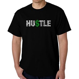 Hustle - Men's Word Art T-shirt