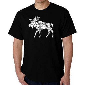 Moose - Men's Word Art T-shirt