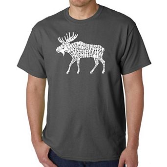 Moose - Men's Word Art T-shirt