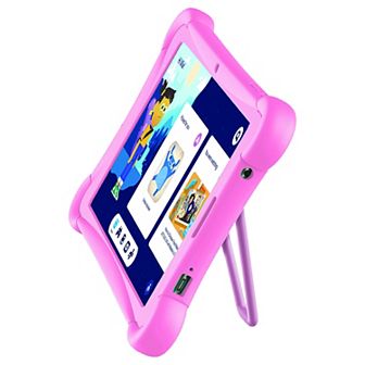 ME K10 Google Kids Space 10 in 64 GB Kids' Tablet with Bumper Case Kickstand (2023 Model)