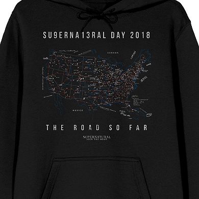 Men's Supernatural Superna13ral Graphic Hoodie