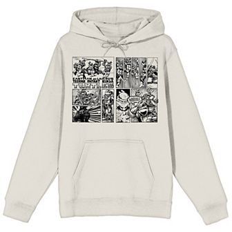 Men's Teenage Mutant Ninja Turtles Comic Origins Comic Hoodie
