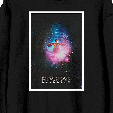 Men's David Bowie Moonage Daydream Long Sleeve Graphic Pullover