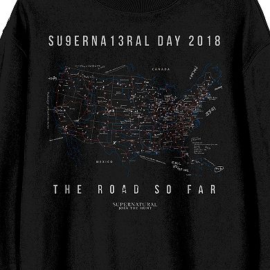 Men's Supernatural The Road So Far Long Sleeve Graphic Pullover