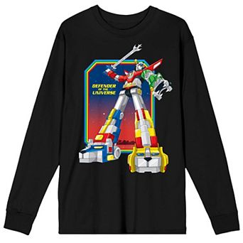 Men's Voltron Defender Long Sleeve Graphic Tee