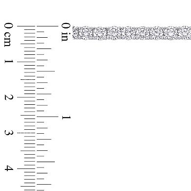 Stella Grace Sterling Silver Lab-Created Moissanite Tennis Bracelet