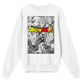Men's Dragon Ball Super Group Long Sleeve Graphic Pullover