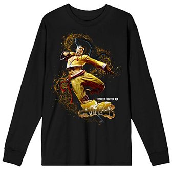 Men's Street Fighter VI Jamie Long Sleeve Graphic Tee