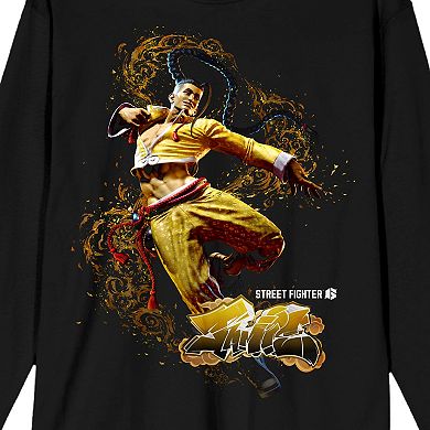 Men's Street Fighter VI Jamie Long Sleeve Graphic Tee