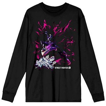 Men's Street Fighter VI Juri Long Sleeve Graphic Tee