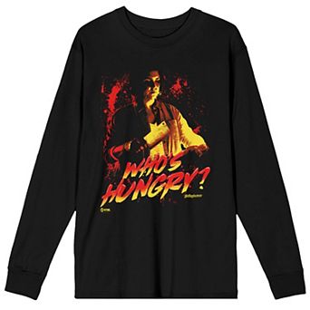 Men's Yellowjackets Whos Hungry Long Sleeve Graphic Tee