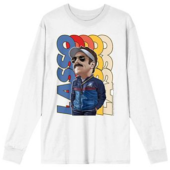 Men's Ted Lasso TV Series Ted Long Sleeve Graphic Tee