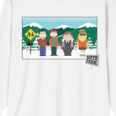 Men's South Park Adult Group Art Graphic Tee