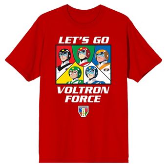Men's Voltron Lets Go Voltron Graphic Tee