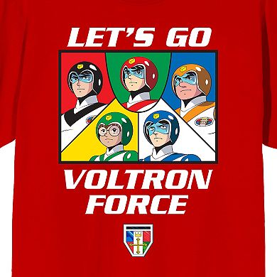 Men's Voltron Lets Go Voltron Graphic Tee