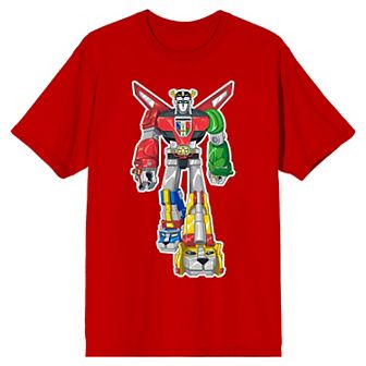 Men's Voltron Vehicle Team Red Graphic Tee