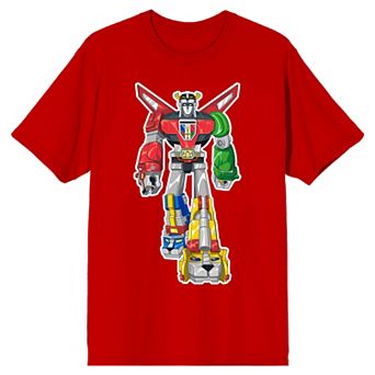 Men's Voltron Vehicle Team Red Graphic Tee
