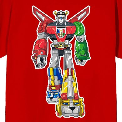 Men's Voltron Vehicle Team Red Graphic Tee
