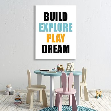 COURTSIDE MARKET All You Need Is Love III Canvas Wall Art