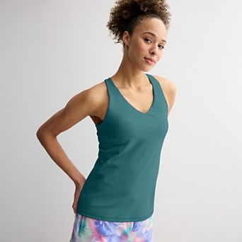 Women's Tek Gear® Ultrastretch Built-In Bra Racerback Tank Top