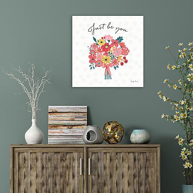 COURTSIDE MARKET BrIght Petals II Canvas Wall Art