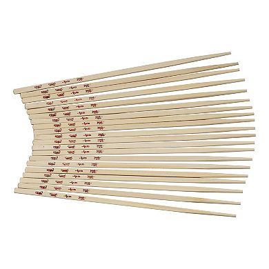 Joyce Chen Reusable Burnished Bamboo Chopsticks 10 Pair