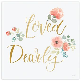 COURTSIDE MARKET Blooming Delight VI Canvas Wall Art