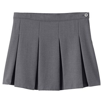 Girls 7-16 Lands' End School Uniform Box Pleat Skirt