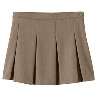 Girls 7-16 Lands' End School Uniform Box Pleat Skirt
