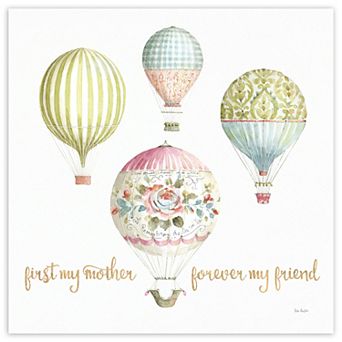 COURTSIDE MARKET Mother Friend Balloon Canvas Wall Art