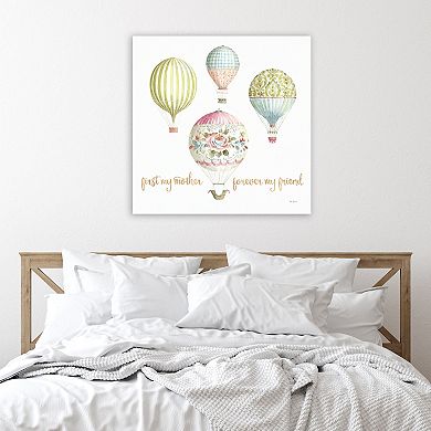COURTSIDE MARKET Mother Friend Balloon Canvas Wall Art