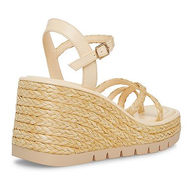 madden girl Vault Women's Wedge Sandals