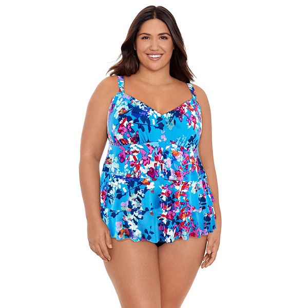 Plus size best sale bathing suits kohls