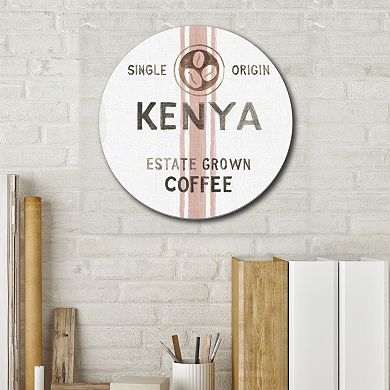 Courtside Market Wake Me Up Coffee 4 Circular Board Wall Art
