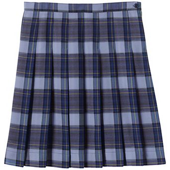 Girls 4-16 Lands' End School Uniform Below the Knee Plaid Pleated Skirt