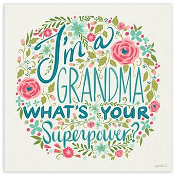 COURTSIDE MARKET I'm A Grandma I Canvas Wall Art