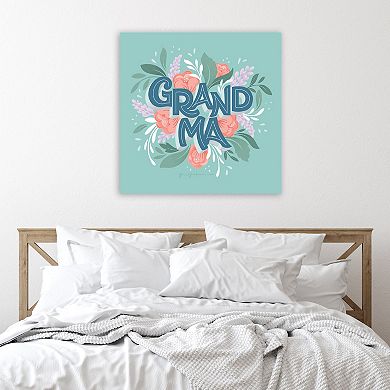 COURTSIDE MARKET Grandma Canvas Wall Art